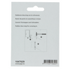 Mack 1047629 - Türanschlaggummi + Schraube grau 30 x 25 mm 2 Stück | 6 Stück