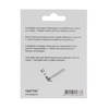 Mack 1047787 - Stuhlgleiter Nagel Metall Chrom ø 30 mm 4 Stück | 6 Stück