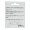 Mack 1047740 - Super-Gleitpastille selbstklebend grau 25 x 35 mm 4 Stück | 12 Stück