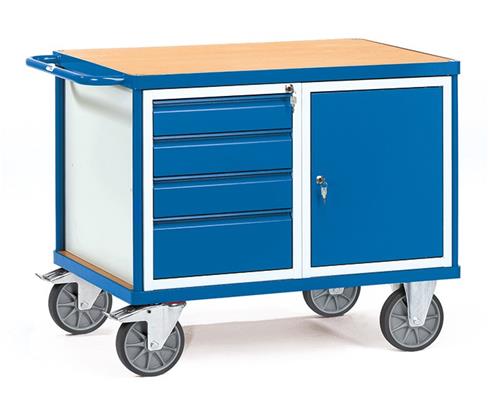 Fetra schwerer Tischwagen 1050x700mm - 600kg