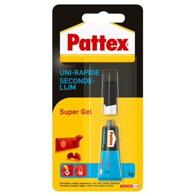 Pattex 1000915 – Super-Gel-Klickkleber | 6 Stück