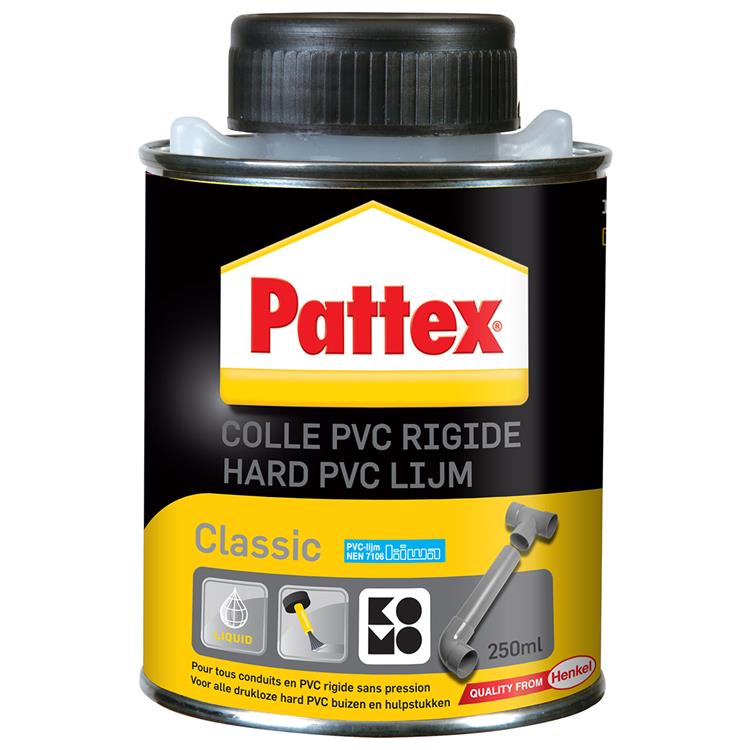 Pattex 1001020 – Hart-PVC-Kleber 250 ml | 2 Stk