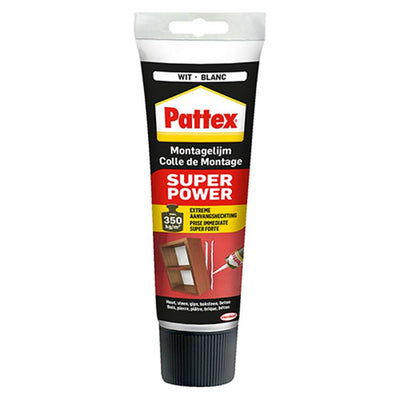 Pattex 1050552 - Super Power Weiß 250g | 6 Stück