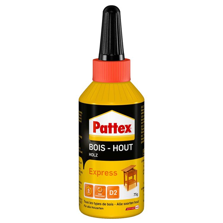 Pattex 1001835 - Express-Holzleim 75gr | 6 Stück