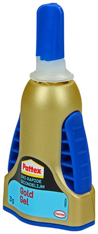 Pattex 1002038 - Goldsek. Klebegel | 6 Stück