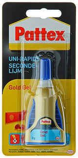Pattex 1002038 - Goldsek. Klebegel | 6 Stück - afbeelding 3