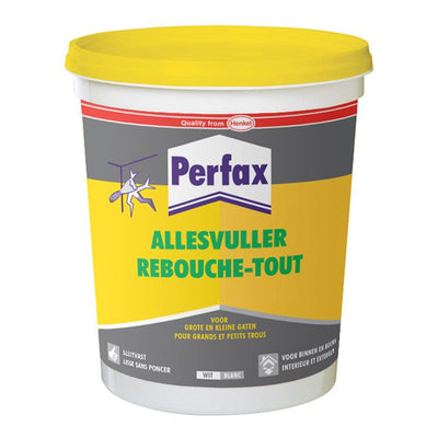 Perfax 1002259 - Allzweckspachtel weiß 1kg | 6 Stück
