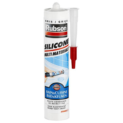 Rubson 1001580 – Sanitär-Multimaterialien dunkelgrau 280 ml | 6 Stück