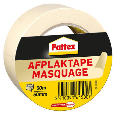 Pattex 1002691 - Abdeckband 50mx50mm | 12 Stück