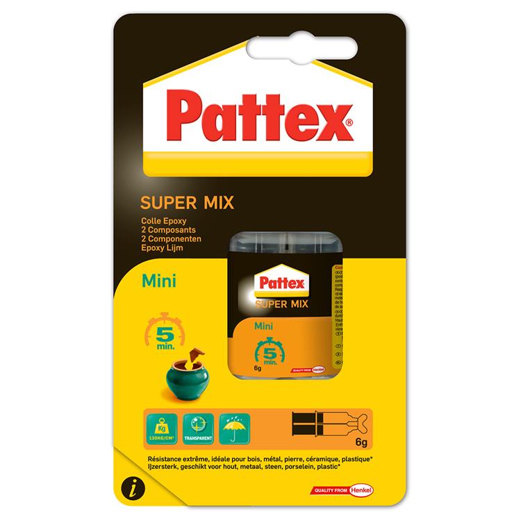 Pattex 1003081 - Supermix Mini | 6 Stück