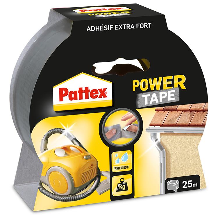 Pattex 1026625 – Kraftband 25 m cs | 6 Stück