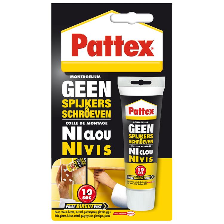 Pattex 1003851 – keine Nägel, keine Schrauben 50gr | 6 Stück