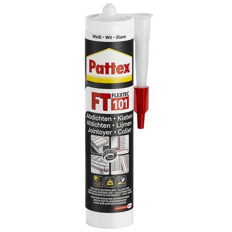 Pattex 1026672 - ft101 weiß | 12 Stück