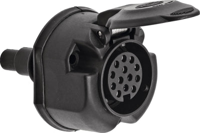 Hella Sockets 13-polige Schwarz