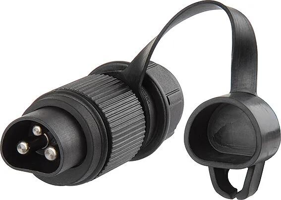 Herhth+BENS 3-pin-Stecker Kunststoff