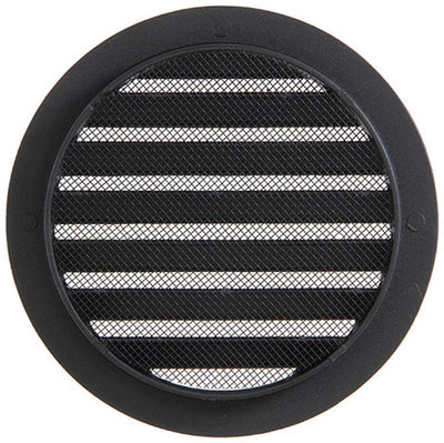 Renson 1061635 – integrierte Rundklinge Nr. mit Mesh 434r Dia 160 RAL 9005 schwarz | 10 Stück