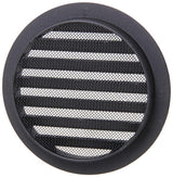 Renson 1061635 – integrierte Rundklinge Nr. mit Mesh 434r Dia 160 RAL 9005 schwarz | 10 Stück - afbeelding 3