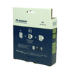 Renson 1069256 – mechanische Lüfterabdeckung (9 x 11-Durchmesser 100) 91 W (weiß) | 2 Stk