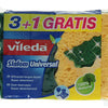 Vileda 1009691 – Scheuerschwamm Slalom Universal 3 + 1 | 15 Stück