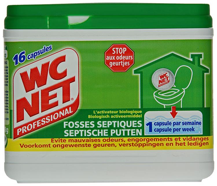Toilettennetz 1003271 – Toilettennetz für Klärgrube, 16 Beutel. | 6 Stück