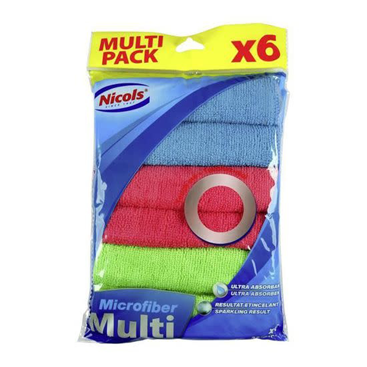 Nicols 1067752 – Mikrofaser-Multipack x6 | 6 Stück