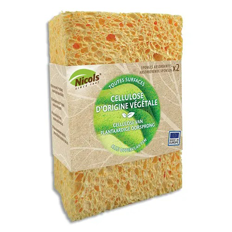 Nicols 1067756 – Schwammcello, alle Oberflächen. grün x2 | 8 Stück