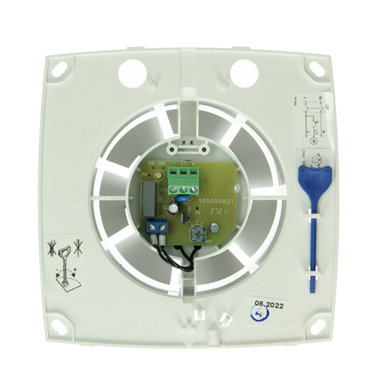 Renson 1069251 - mech. Ventilator mit Timer 9211t (Durchmesser 100) | 2 Stk