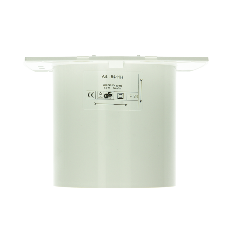 Renson 1069252 - mech.ventil. Timer-Feuchtigkeitssensor9411h (Dia 100) | 2 Stk