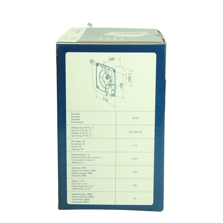 Renson 1069255 - mech.ventil. Timer Feuchtigkeitssensor9412h (Folie 125) | 2 Stk