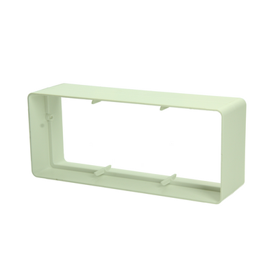 Renson 1069270 - PVC-Verbindungsstück 7008 (220x90) (weiß) | 4 Stück