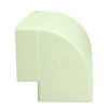 Renson 1069271 – PVC-Eckverbindung vertikal. 90° 7015 (220x90) (weiß) | 3 Stück