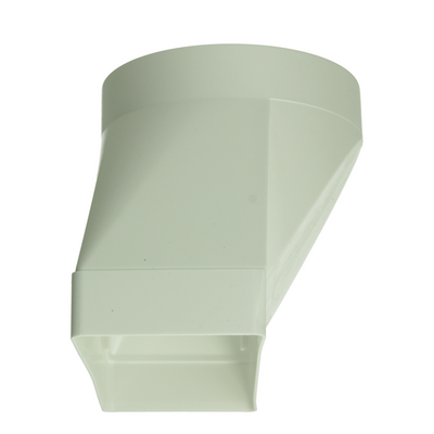 Renson 1069274 – PVC-Verbindungsstück rund gerade 7021 (220 x 90 – Durchmesser 150) (weiß) | 3 Stück