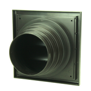 Renson 1069268 – Dunstabzugshaubengitter 4 Klappen PVC 742 (100–130) str 9005 (schwarz) | 2 Stk - afbeelding 4