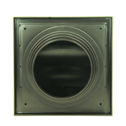 Renson 1069268 – Dunstabzugshaubengitter 4 Klappen PVC 742 (100–130) str 9005 (schwarz) | 2 Stk - afbeelding 5
