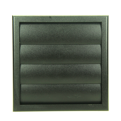 Renson 1069268 – Dunstabzugshaubengitter 4 Klappen PVC 742 (100–130) str 9005 (schwarz) | 2 Stk