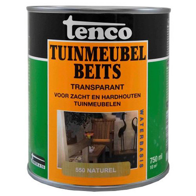 Tenco 1034329 - Gartenmöbelb.nat.0,75l | 3 Stück
