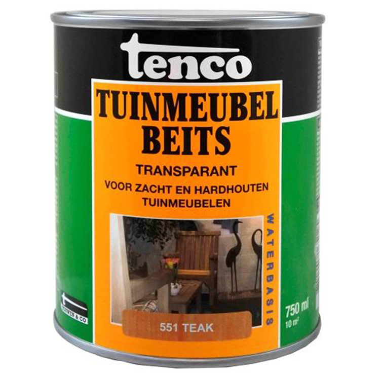 Tenco 1034330 – Gartenmöbel Teak 0,75l | 3 Stück