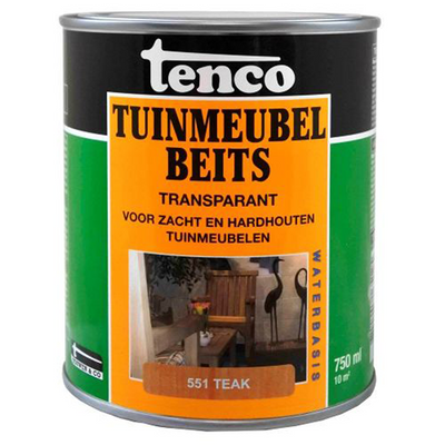 Tenco 1034330 – Gartenmöbel Teak 0,75l | 3 Stück