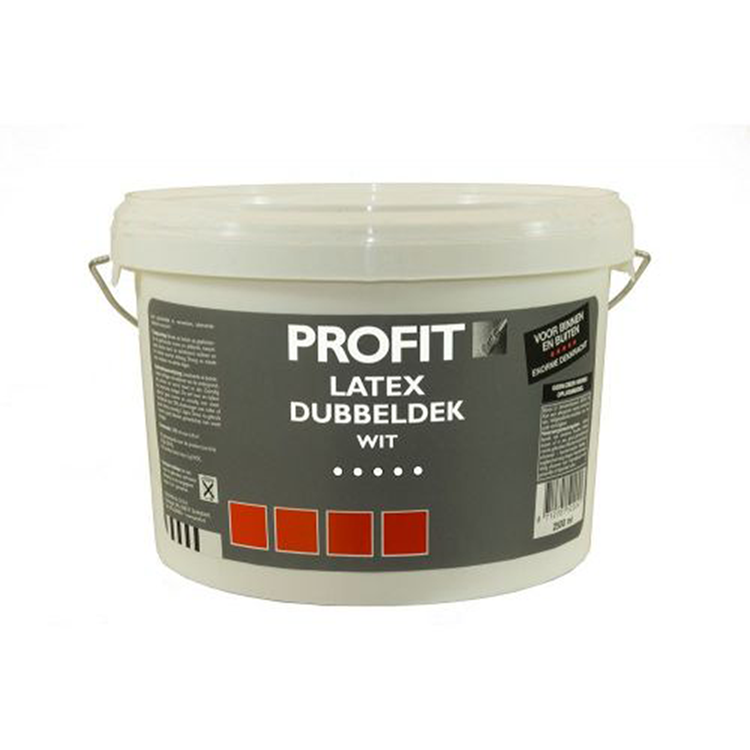 Tenco 1045131 – Profit Latex Doppeldeck weiß 2,5 | 1 Stk
