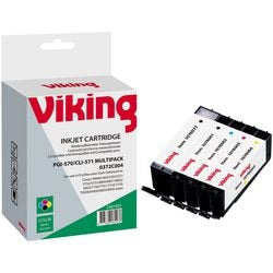 Tintenpatrone Office Depot pg570xl + cl571xl kompatibel mit Canon BCMG
