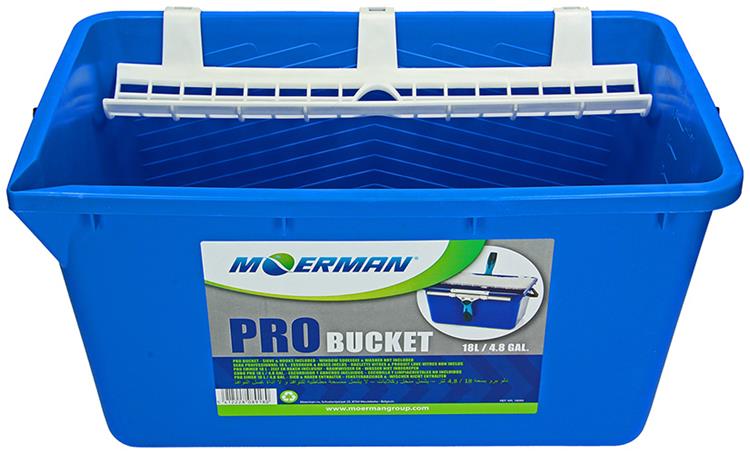 Moerman 1009221 – rechteckiger Eimer 18 l | 2 Stk