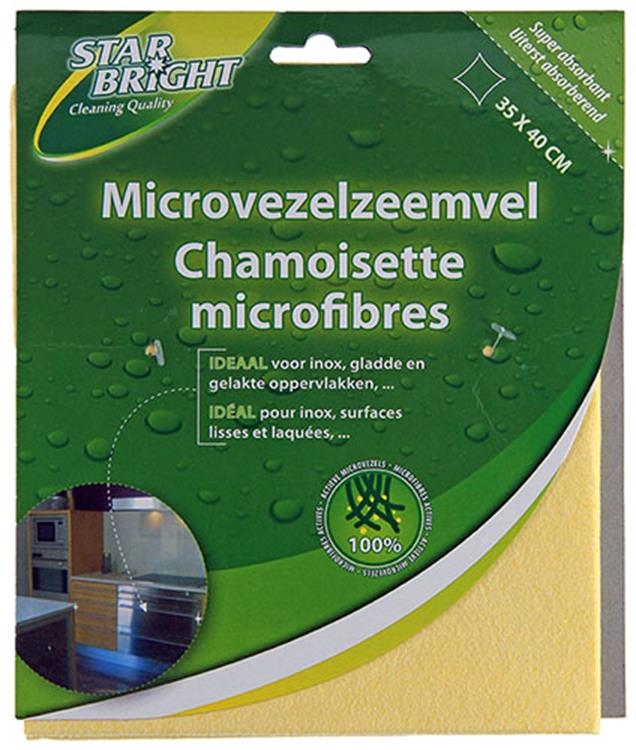 Starbright 1009182 – sb Mikrofaser-Gämsenblatt 35 x 40 cm | 6 Stück