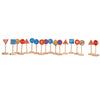 Playwood -Holzverkehrsschild, 18dlg.