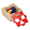Playwood Formensortierer aus Holz mit Deckel