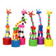 Playwood Houten Drukpop Giraffe farbig