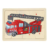 Playwood Holzstollenpuzzle Feuerwehr, 9-tlg.