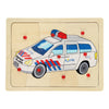 Playwood Holz-Studenpuzzle Polizei, 9-tlg.