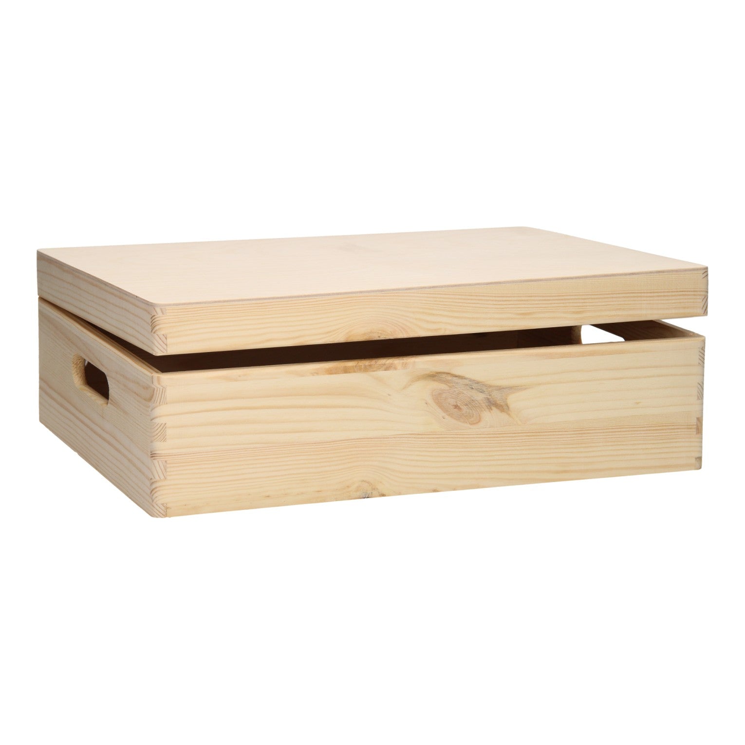 Speicherbox Rechteck Ventilabdeckung Kiefer