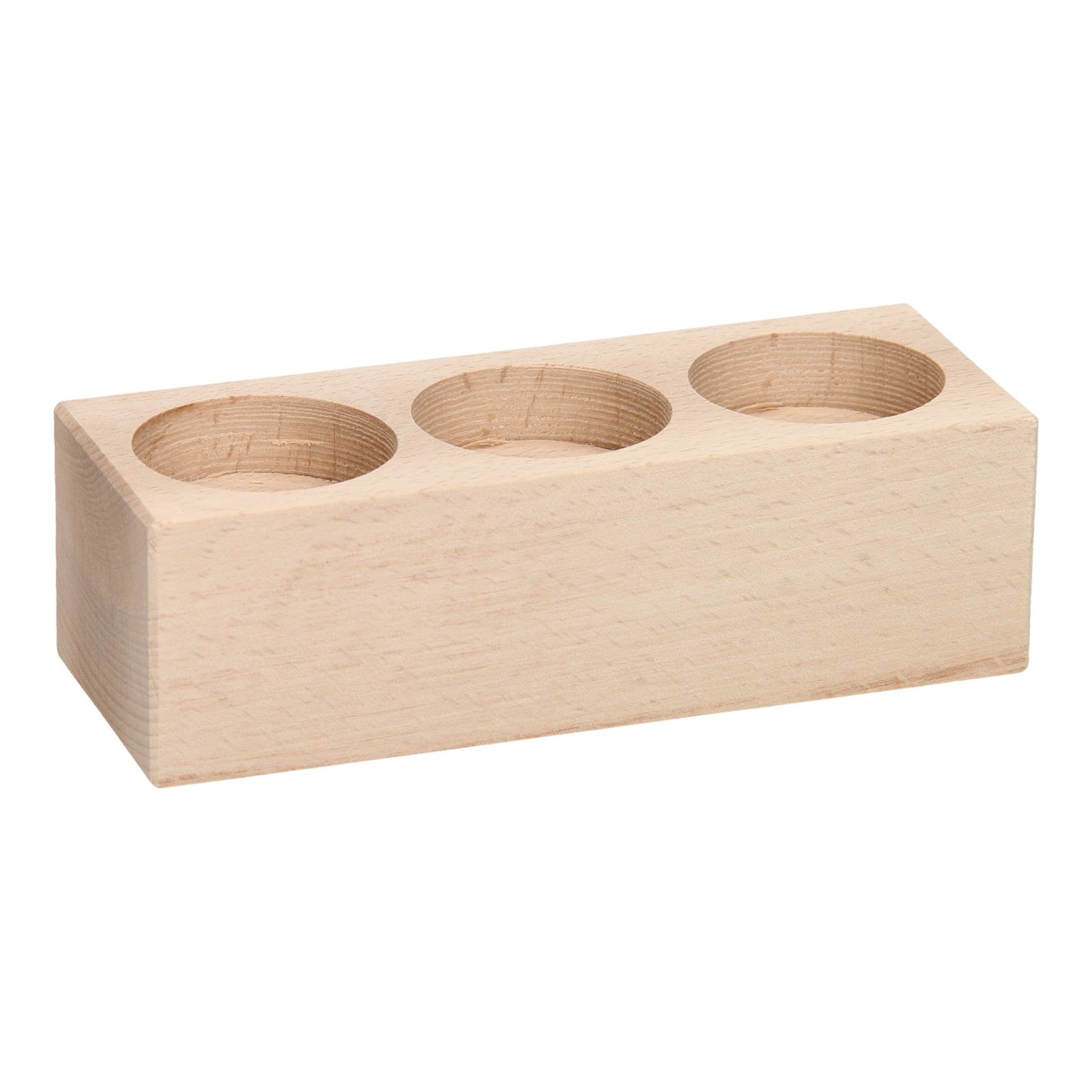 Tee -Lichthalter Rechteck Buche Holz