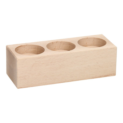 Tee -Lichthalter Rechteck Buche Holz